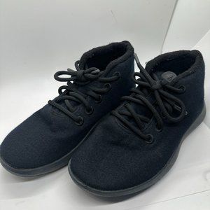 Allbirds Black Wool Runners Mizzle Shoes Sz 9